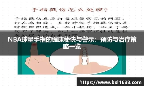 NBA球星手指的健康秘诀与警示：预防与治疗策略一览